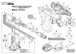 Bosch 3 602 D94 406 Exact Ion 6-1500 Wk Pn-Accu-Screwdriver 18 V / Eu Spare Parts